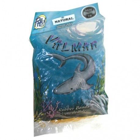 LIGA DE HULE NATURAL VALMAR NUMERO 18 COLOR BEIGE PAQUETE CON 100GR - Envío Gratuito