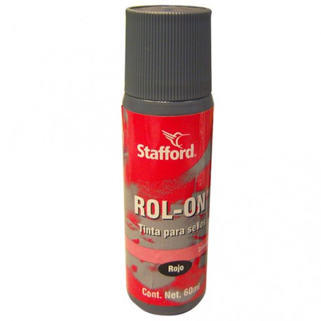 TINTA PARA SELLO ROJO STAFFORD GIRAPLICA CONTENIDO 60 ML 1 PIEZA - Envío Gratuito