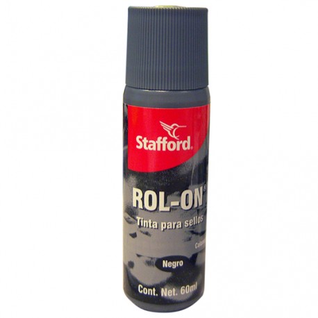 TINTA PARA SELLO NEGRA STAFFORD GIRAPLICA CONTENIDO 60 ML 1 PIEZA - Envío Gratuito