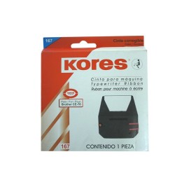 CINTA PARA MAQUINA DE ESCRIBIR ELECTRICA KORES 167 DE CARBONFIL - Envío Gratuito