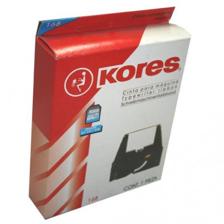 CINTA PARA MAQUINA DE ESCRIBIR ELECTRICA KORES 169 DE CARBONFIL - Envío Gratuito