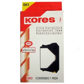 CINTA CORRECTORA PARA MAQUINA DE ESCRIBIR ELECTRICA KORES 083 DE CARBONFIL - Envío Gratuito