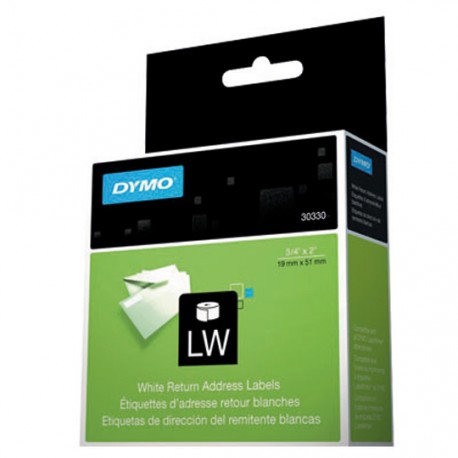Etiqueta dymo blanca de 50x20mm - Envío Gratuito