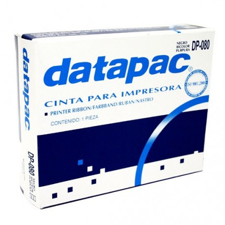 CINTA COLOR PURPURA DATAPAC DP-080 PARA ERC-30 1 PIEZA - Envío Gratuito