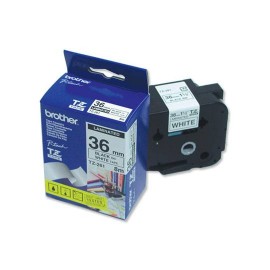 CINTA COLOR NEGRO / BLANCO BROTHER TZ-261 PARA P-TOUCH 1 PIEZA - Envío Gratuito