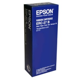CINTA COLOR NEGRO EPSON ERC27B PARA MINIPRINTER 1 PIEZA - Envío Gratuito