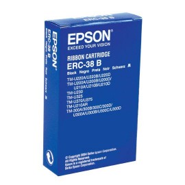 CINTA COLOR NEGRO EPSON ERC38B PARA MINIPRINTER 1 PIEZA - Envío Gratuito