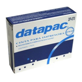 CINTA COLOR NEGRO DATAPAC DP-070 PARA 2380-/2381-/2390  1 PIEZA - Envío Gratuito