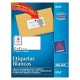 ETIQUETAS BLANCAS AVERY 8163 DE 5.1X10.2 CM 1 PAQUETE - Envío Gratuito