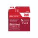 CAJA DE PAPEL BOND BLANCO CARTA SCRIBE ROJO GRAMAJE 75 GRS BLANCURA 95 PORCIENTO 8.5 X 11 PULGADAS 10 PAQUETES CON 500 HOJAS - E