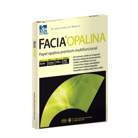 Papel opalina color marfil de 120 gr COPAMEX - Envío Gratuito