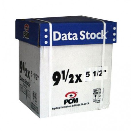 Papel stock 9 1/2 x 5 1/2 2 tantos - Envío Gratuito