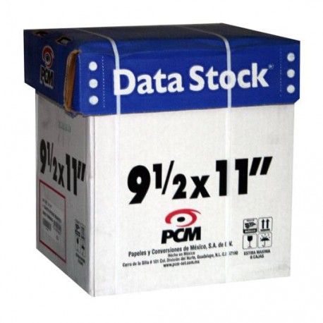 Papel stock de 9 1/2 x 11 3 tantos - Envío Gratuito