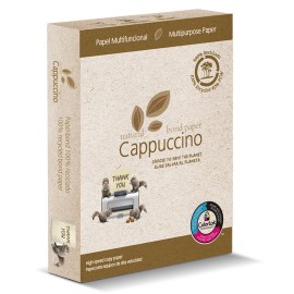 PAPEL RECICLADO RECICLADO COPAMEX TAMAÑO CARTA COLOR CAPUCCINO 500 HOJAS - Envío Gratuito