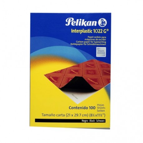 Papel carbon tamano carta negro 1 pza - Envío Gratuito