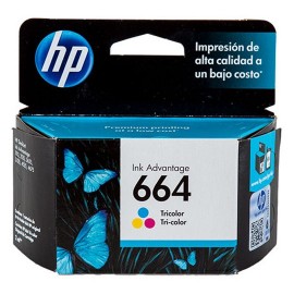TINTA HP F6V28AL 664 COLOR TRICOLOR - Envío Gratuito