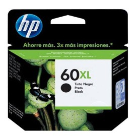 TINTA HP CC641WL 60XL COLOR NEGRO - Envío Gratuito