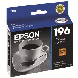 TINTA EPSON T196120-AL 196 COLOR NEGRO - Envío Gratuito