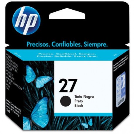 TINTA HP C8727AL 27 COLOR NEGRO - Envío Gratuito