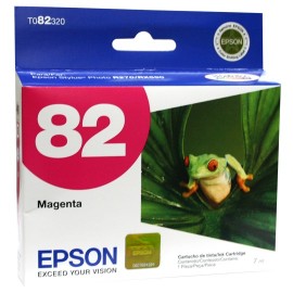 TINTA EPSON T082320-AL 82 COLOR MAGENTA - Envío Gratuito