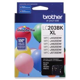CARTUCHO DE TINTA BROTHER LC203BK LC203BK NEGRO - Envío Gratuito