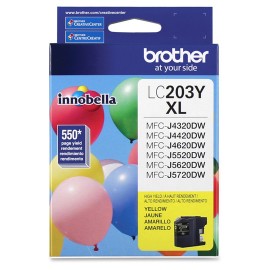 CARTUCHO DE TINTA BROTHER LC203Y LC203Y AMARILLO - Envío Gratuito