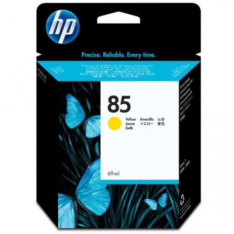 TINTA HP C9427A 85 COLOR AMARILLO - Envío Gratuito