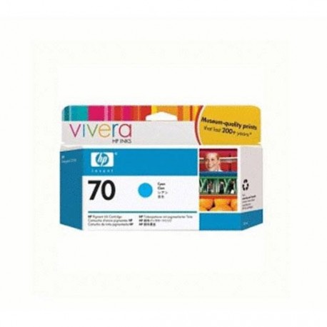 TINTA HP C9452A 70 COLOR CYAN - Envío Gratuito