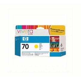 TINTA HP C9454A 70 COLOR AMARILLO - Envío Gratuito