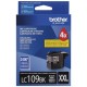 TINTA BROTHER LC109BKXXL LC109BK COLOR NEGRO - Envío Gratuito