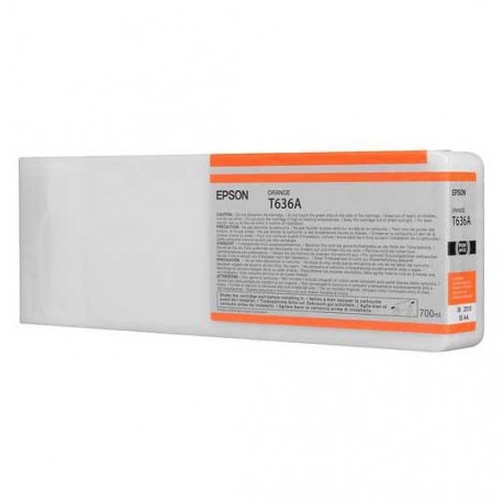 TINTA EPSON T636A T636A00 COLOR NARANJA - Envío Gratuito