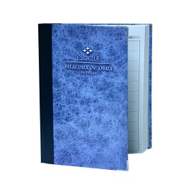 LIBRO FLORETE FORMA FRANCESA CUADRO GRANDE ESTRELLA DE 96 HOJAS PASTA CARTERA DE CARTON TIPO COSIDO 1 PIEZA - Envío Gratuito