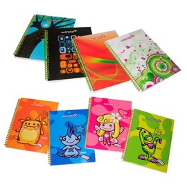 CUADERNO PROFESIONAL CUADRO GRANDE ESTRELLA DE 100 HOJAS PASTA DURA TIPO DOBLE 1 PIEZA - Envío Gratuito
