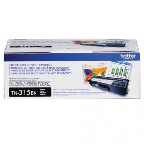TONER BROTHER TN315BK TN315BK COLOR NEGRO - Envío Gratuito