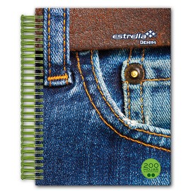 CUADERNO PROFESIONAL RAYA ESTRELLA DE 200 HOJAS PASTA DURA TIPO DOBLE 1 PIEZA - Envío Gratuito