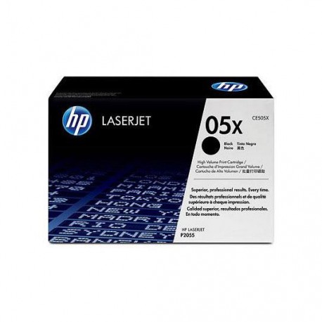 TONER HP 05X CE505XL COLOR NEGRO - Envío Gratuito