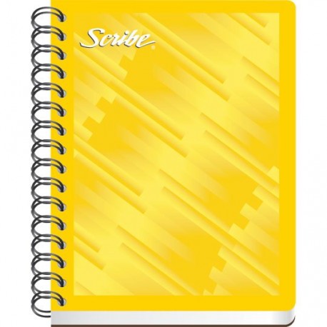CUADERNO FORMA FRANCESA CUADRO GRANDE SCRIBE DE 100 HOJAS PASTA SEMI RIGIDA TIPO METALICO 1 PIEZA - Envío Gratuito