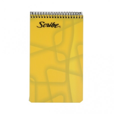 CUADERNO TAQUIGRAFIA LARGO RAYA SCRIBE DE 80 HOJAS PASTA PLASTICA TIPO ESPIRAL CONTINUO 1 PIEZA - Envío Gratuito
