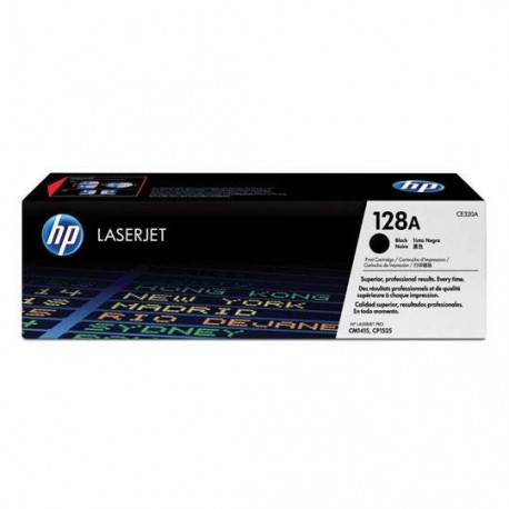 TONER HP 128A CE320A COLOR NEGRO - Envío Gratuito