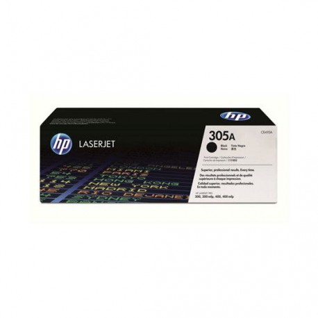 TONER HP 305A CE410A COLOR NEGRO - Envío Gratuito