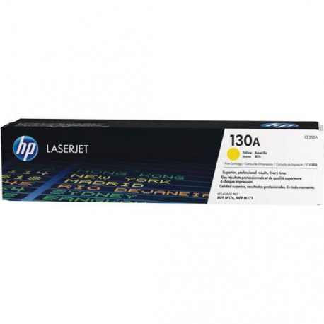 TONER HP 130A CF352A COLOR AMARILLO - Envío Gratuito