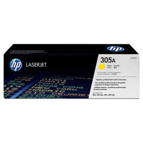 TONER HP 305A CE412A COLOR AMARILLO - Envío Gratuito
