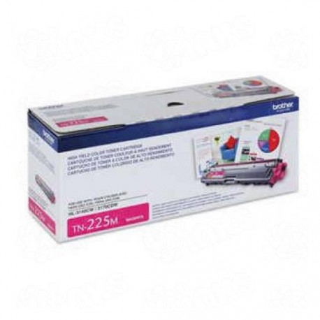 TONER BROTHER TN225M TN225M COLOR MAGENTA - Envío Gratuito