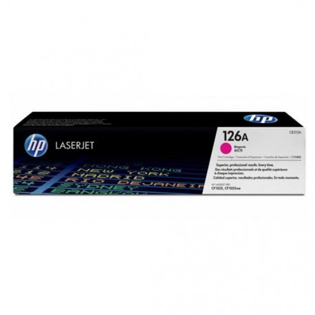 TONER HP 126A CE313A COLOR MAGENTA - Envío Gratuito