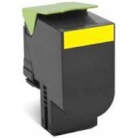 TONER LEXMARK 808XY 80C8XY0 COLOR AMARILLO - Envío Gratuito