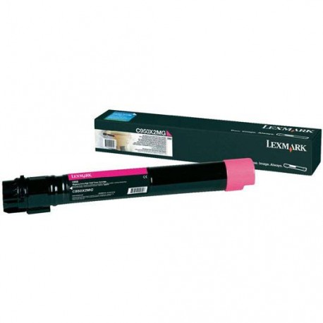 TONER LEXMARK C950 C950X2MG COLOR MAGENTA - Envío Gratuito