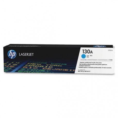 TONER HP 130A CF351A COLOR CYAN - Envío Gratuito