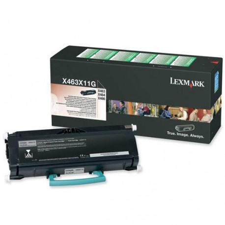 TONER LEXMARK X463X11G X463X11G COLOR NEGRO - Envío Gratuito