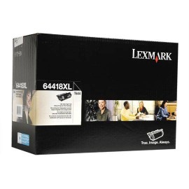 TONER LEXMARK 64418XL 64418XL COLOR NEGRO - Envío Gratuito