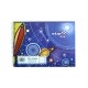 CUADERNO FORMA ITALIANA CUADRO GRANDE ESTRELLA DE 100 HOJAS PASTA CARTONCILLO TIPO ESPIRAL 1 PIEZA